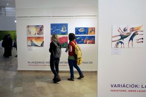 Kortárs és klasszikus gyerekvers-illusztrációkból nyílt kiállítás Budapesten